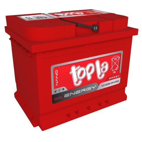 Akumulator Topla Energy 12V 60AH 600A D+ E60H