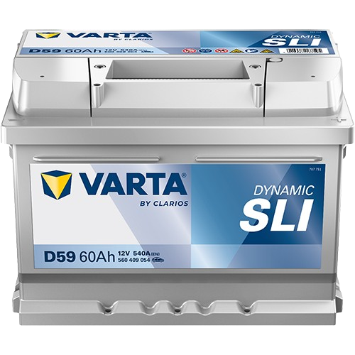 Varta Dynamic SLI 12V 60Ah D+ (D59) akumulator