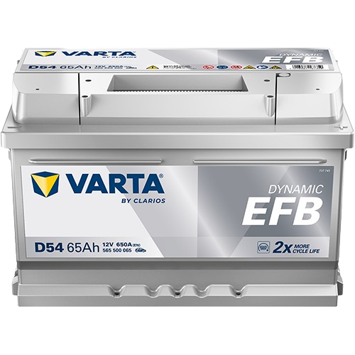 Varta Dynamic EFB 12V 65Ah D+ (D54) akumulator